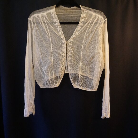 True VINTAGE lacy blouse - Picture 2 of 8